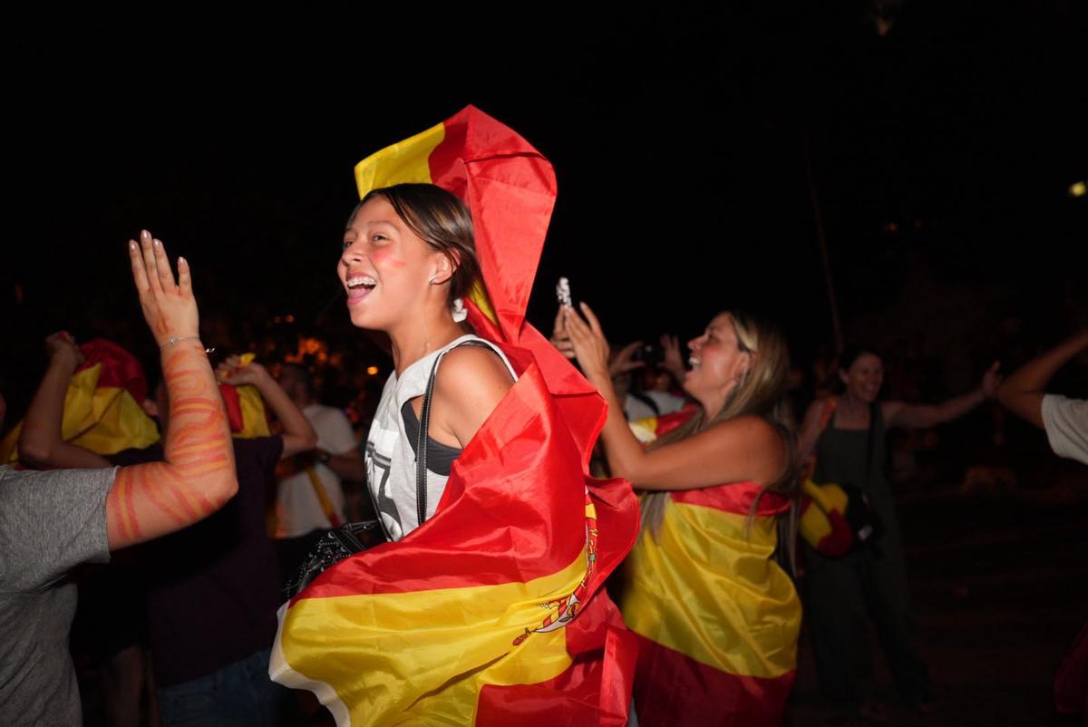 La celebración en Madrid del segundo Mundial ganado por España, en imágenes La celebración en Madrid del segundo Mundial ganado por España, en imágenes