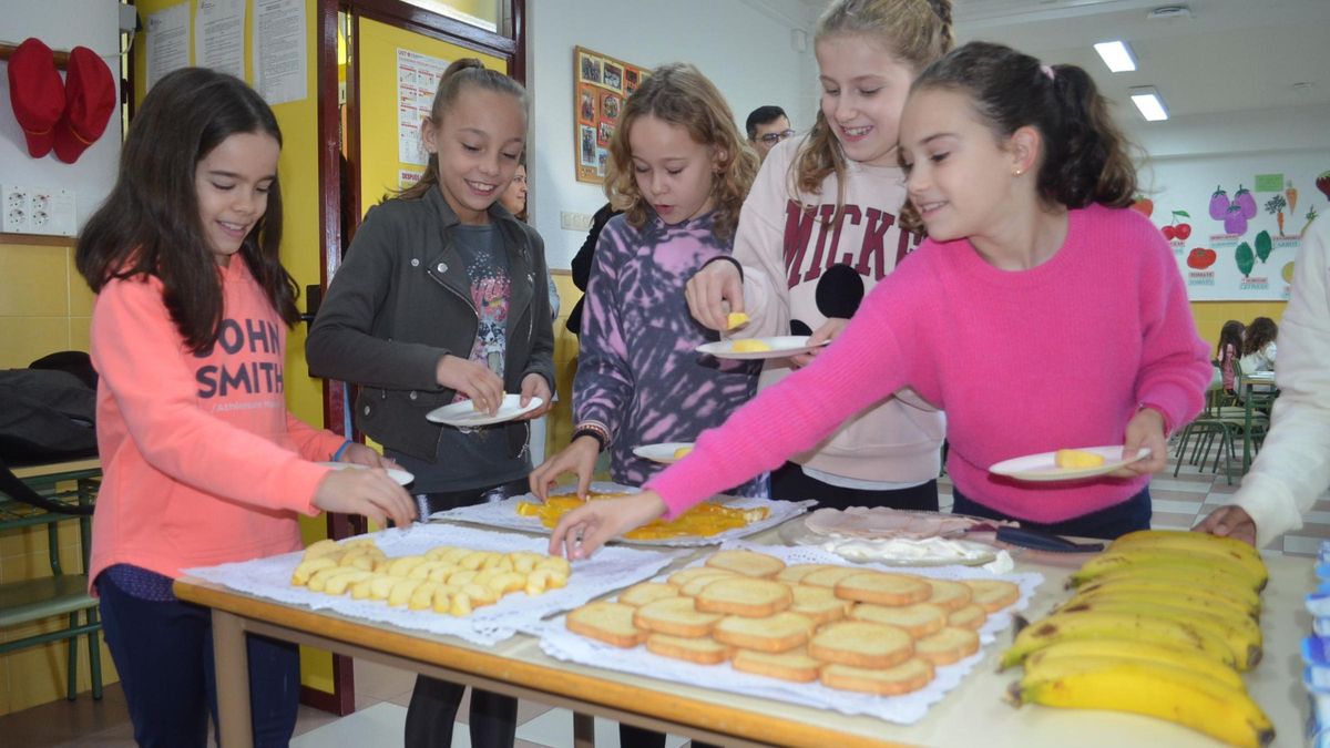 Desayunos Saludables en el CEIP Buenos Aires de Benavente