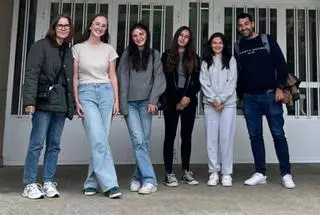 Cuatro estudiantes francesas acabarán el curso en Cambre