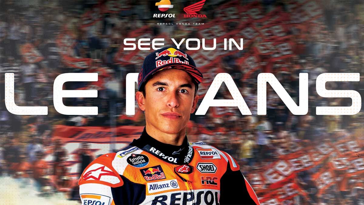 Honda ha anunciado el regreso de Márquez en Le Mans