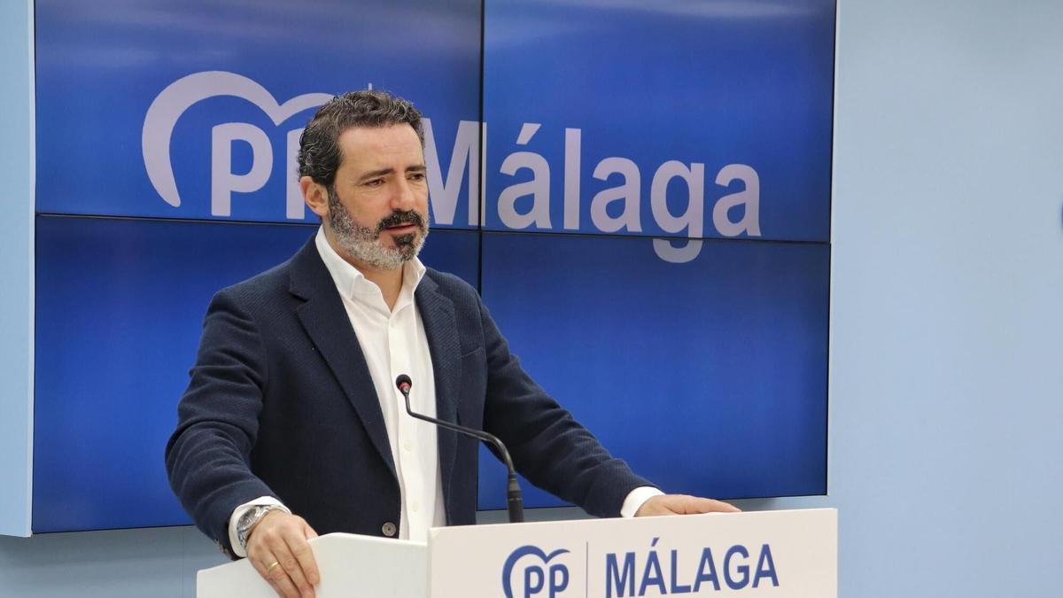 El número tres del PP malagueño, José Ramón Carmona.