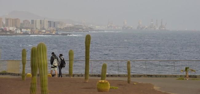 Calima y viento