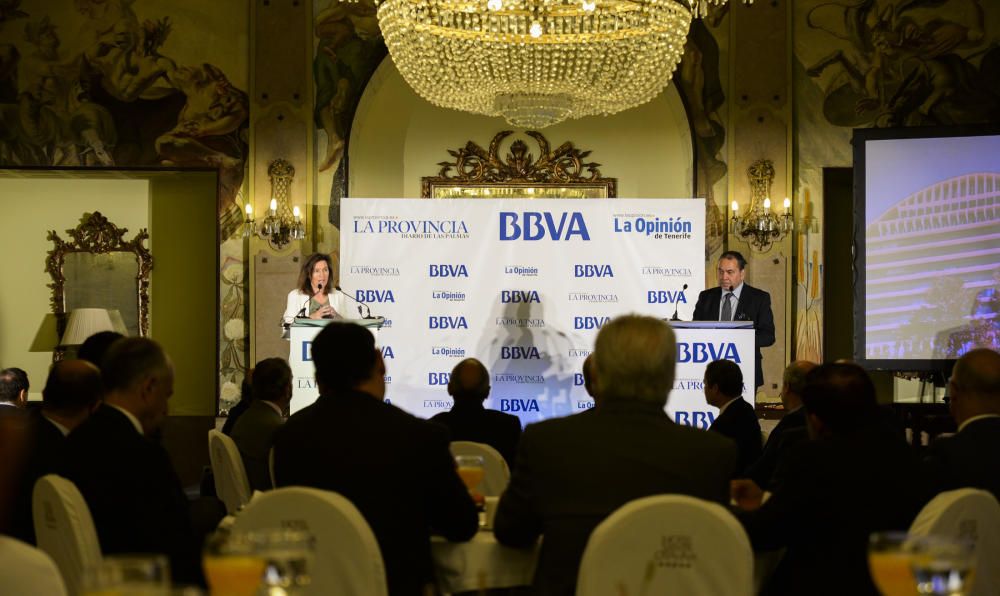 La directora del BBVA España en el Foro EPI