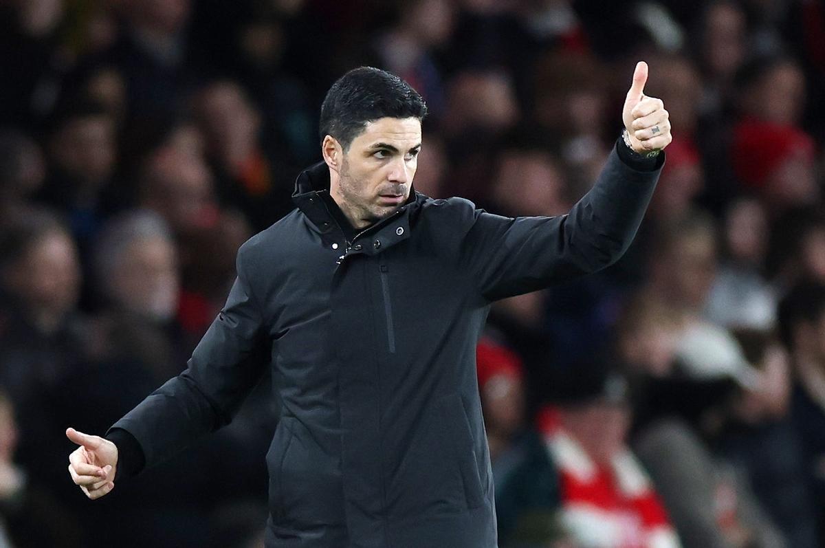 Mikel Arteta, entrenador del Arsenal