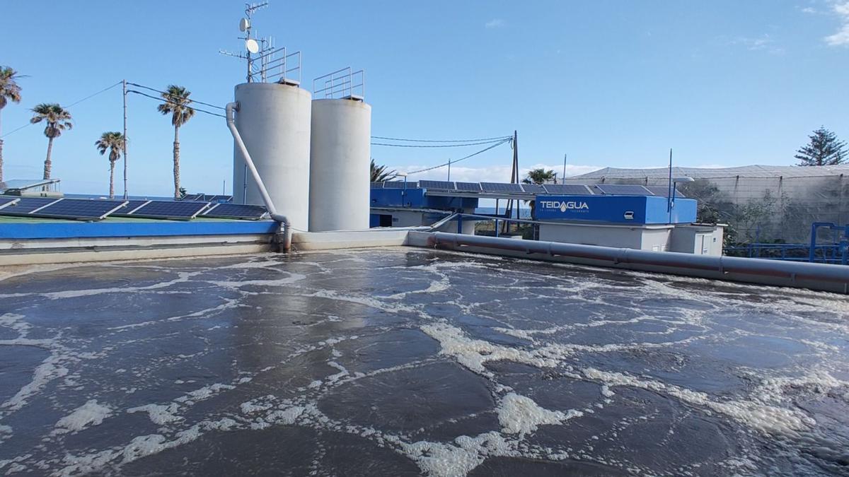 Depuradora de Punta del Hidalgo.