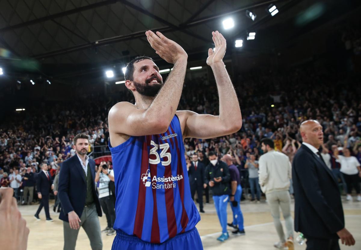 ¡Locura en el Palau! Así celebró el Barça el pase a la Final Four