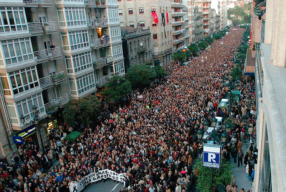 Del fletán al "¡Pases pro bus!": 12 manifestaciones históricas de Vigo