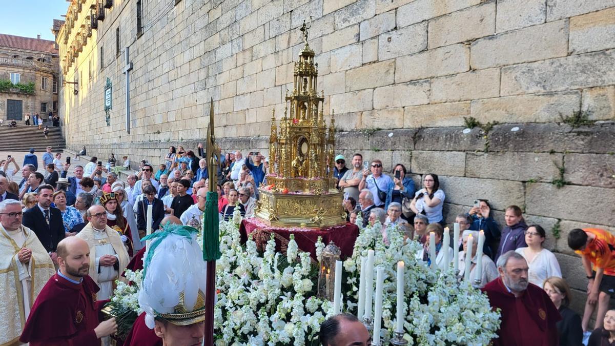SANTIAGO CORPUS CHRISTI | Más de 3.000 peregrinos celebran el Corpus ...