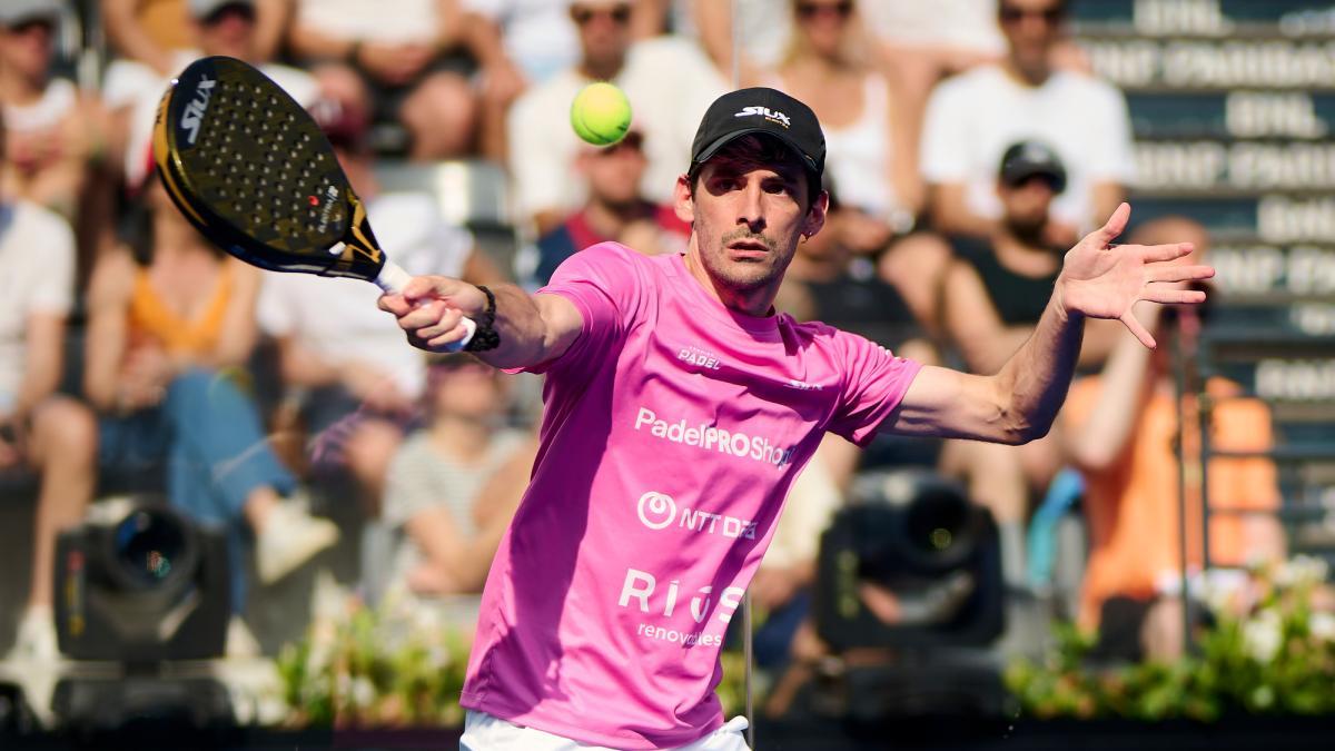 Franco Stupaczuk durante las semifinales del Major de Italia