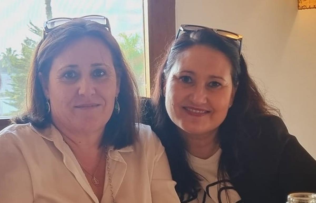 Las dos concejalas que han tramitado su baja de Vox en Torre Pacheco, Josefa Guillén y Ana Belén Martínez.