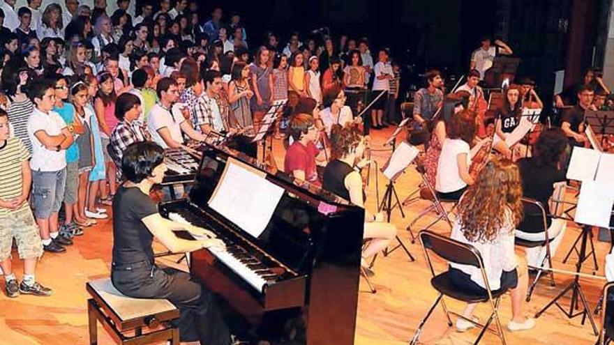 Festival del Conservatorio, en el que actúan alumnos y profesores.  // Gonzalo Núñez