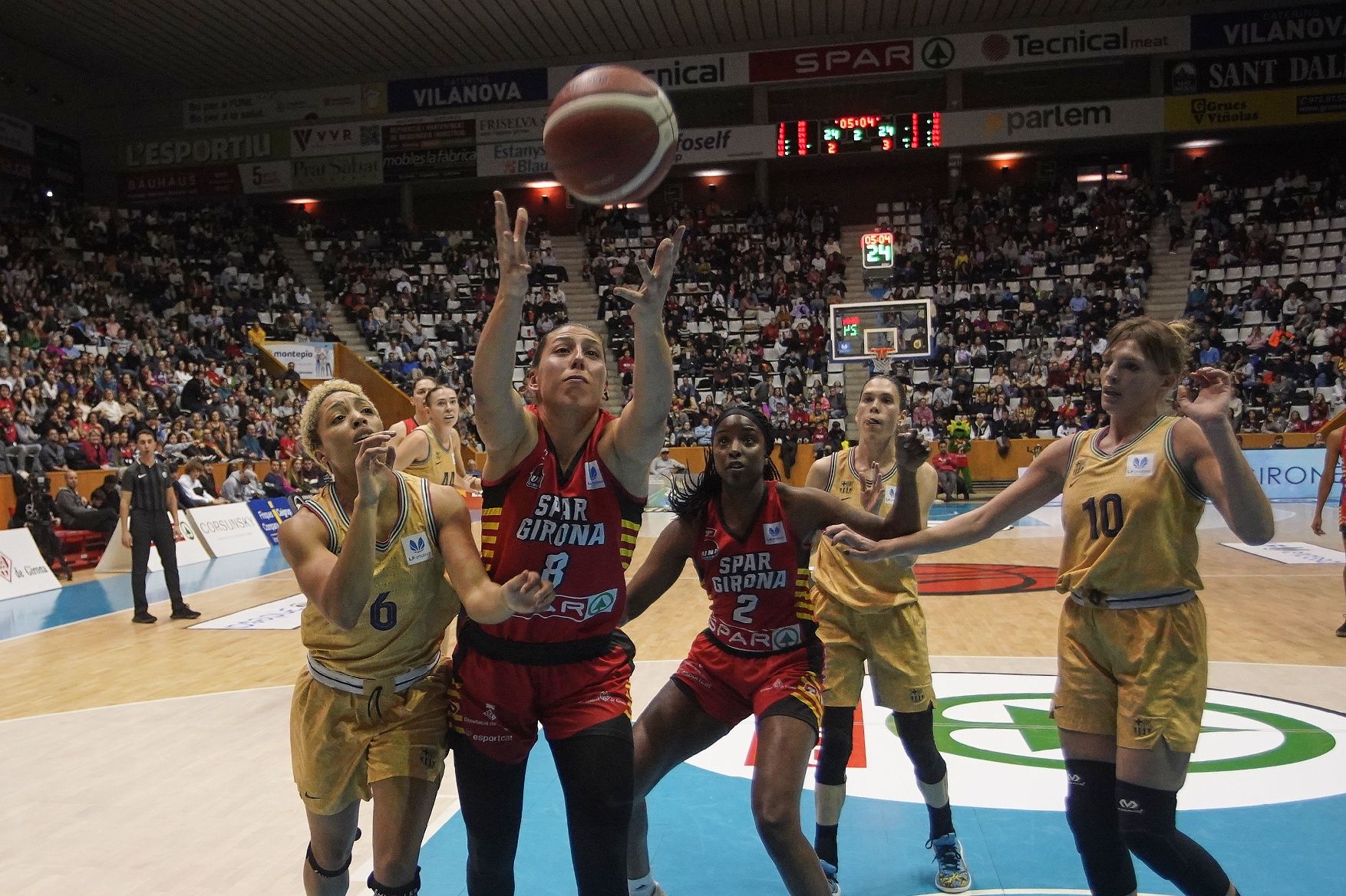 Les millors fotos del Spar Girona - Barça CBS