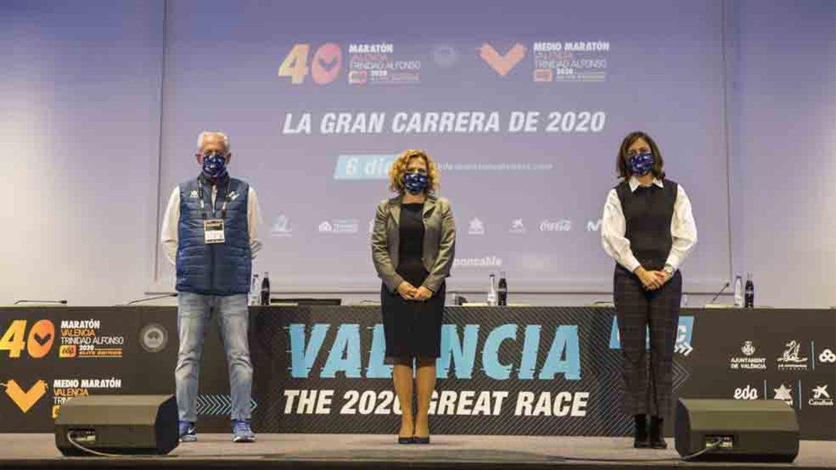 La presentación de la Maratón de Valencia
