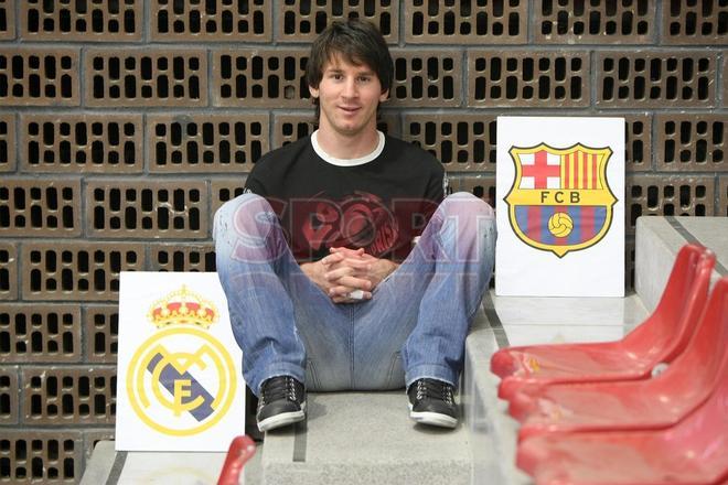 Todos los reportajes de Messi con Sport