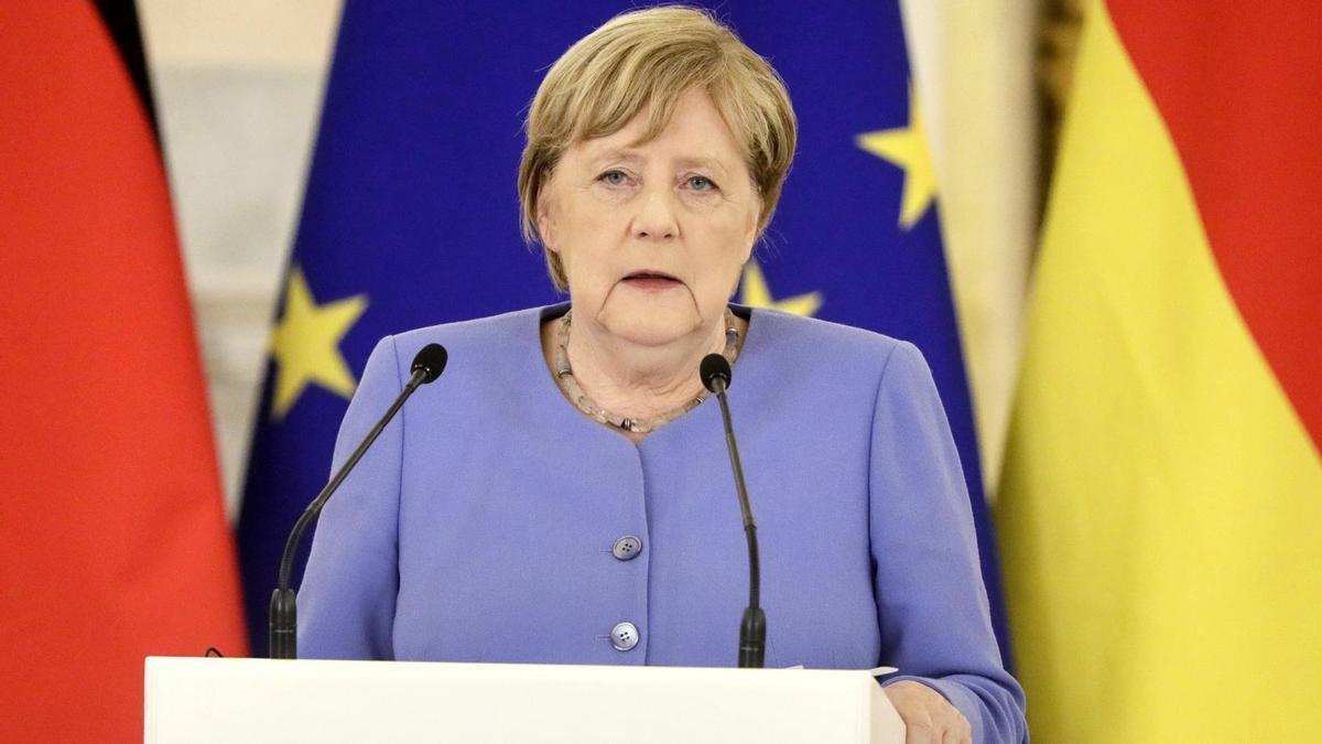 La canciller de Alemania, Angela Merkel.
