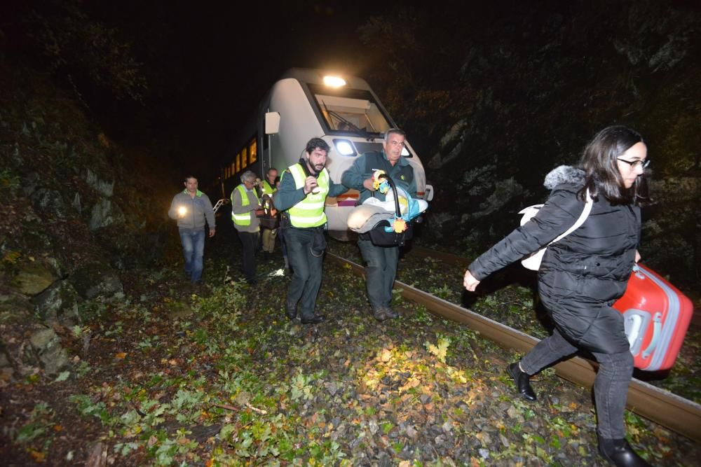 Accidente de tren en Pontevedra