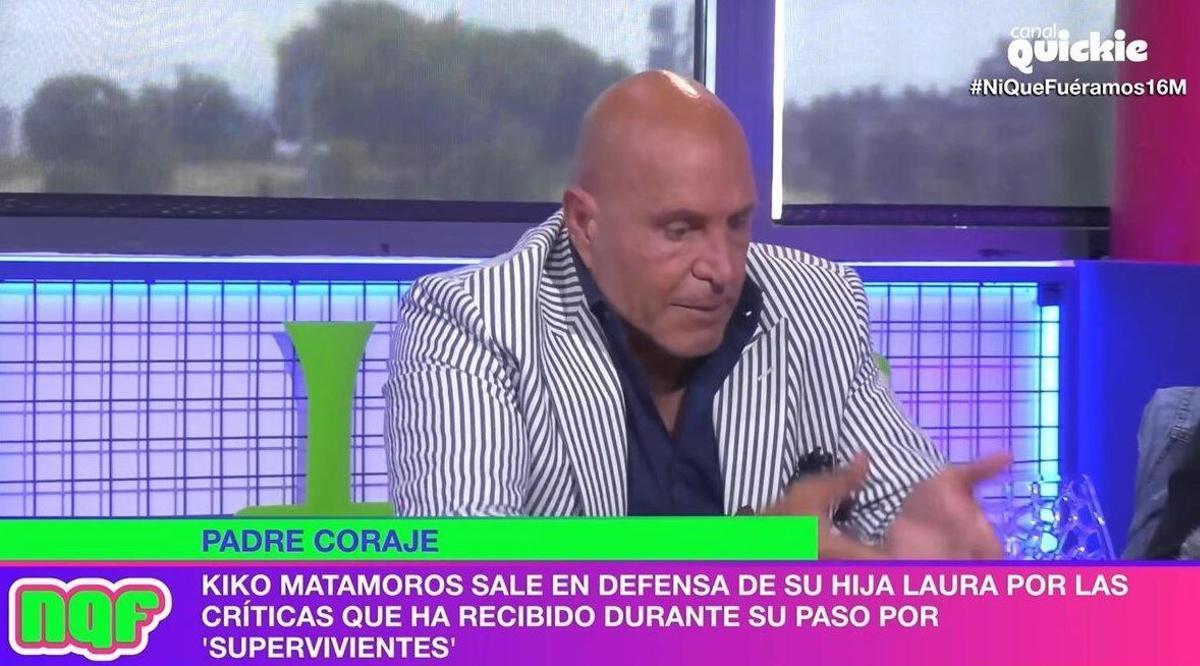 Kiko Matamoros vuelve a la carga contra Mediaset y ataca a uno de sus presentadores: "Lo detesto mucho"
