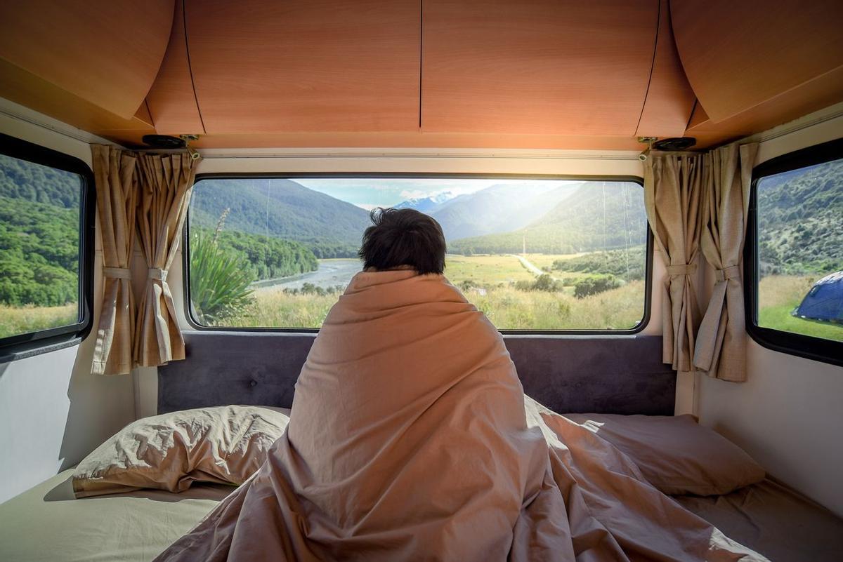 Despertarse en autocaravana