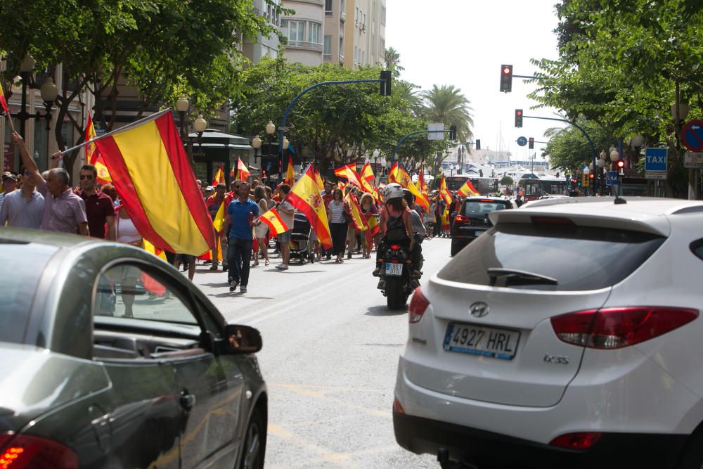 Clamor en Alicante por la unidad de España