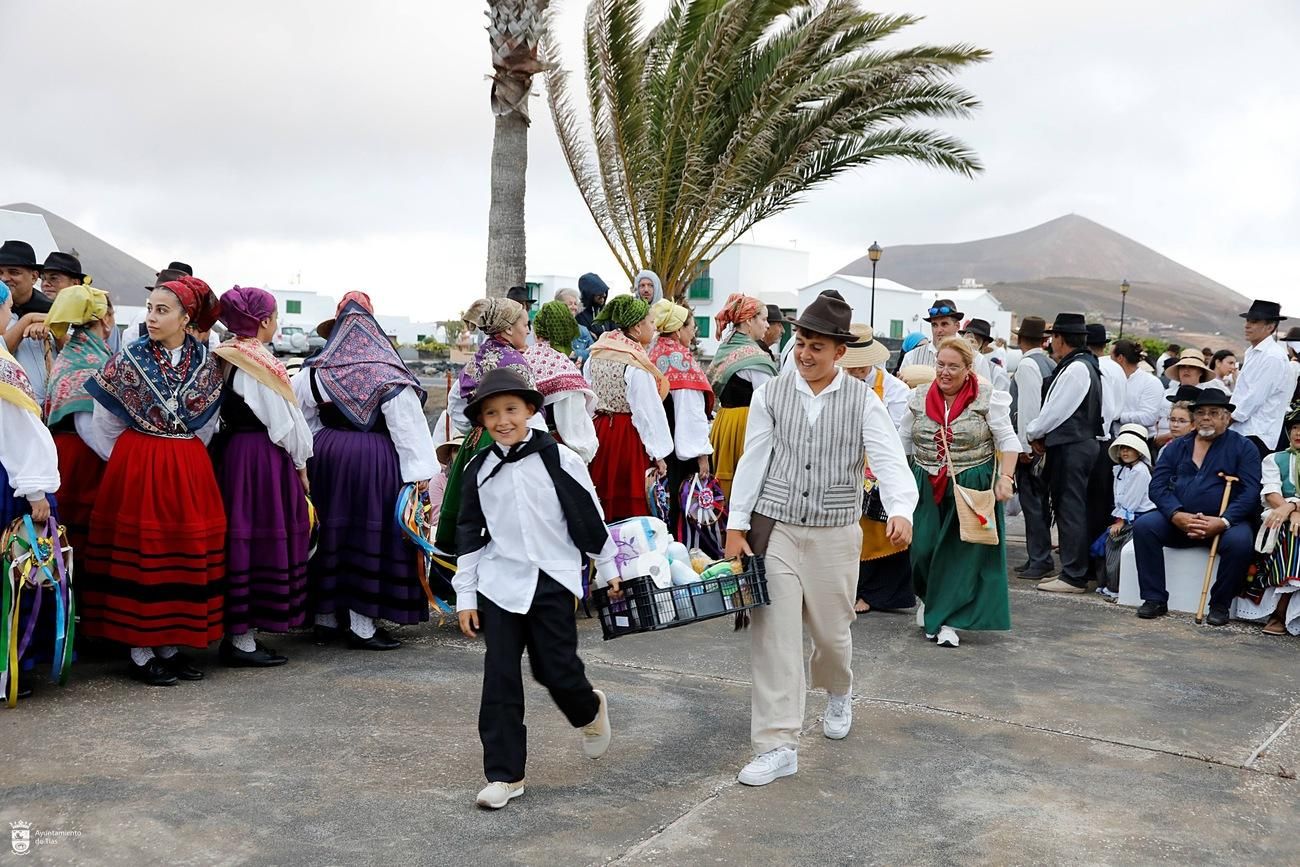 Romería conjunta en los pueblos de Masdache y Conil, en Lanzarote