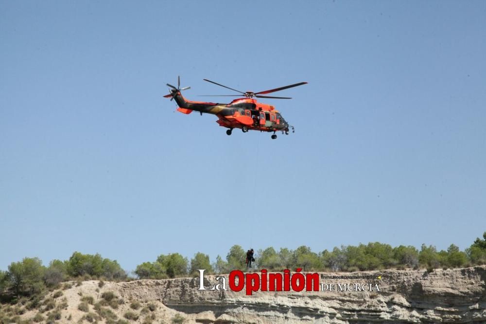 Simulacro en Lorca por inundaciones, terremoto y f