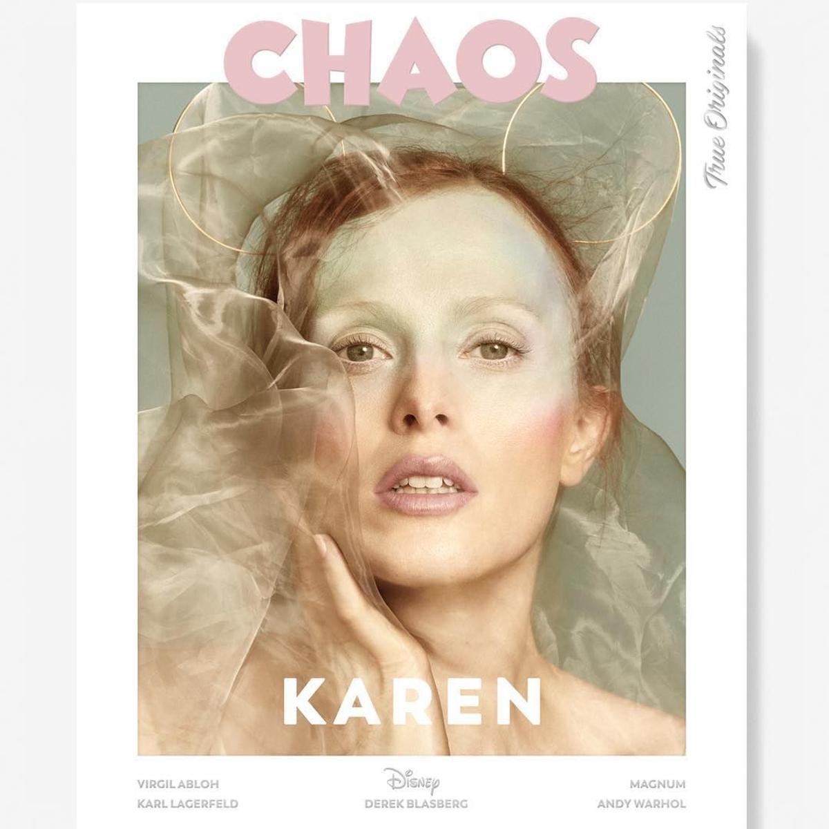 Karen Elson para Chaos Magazine