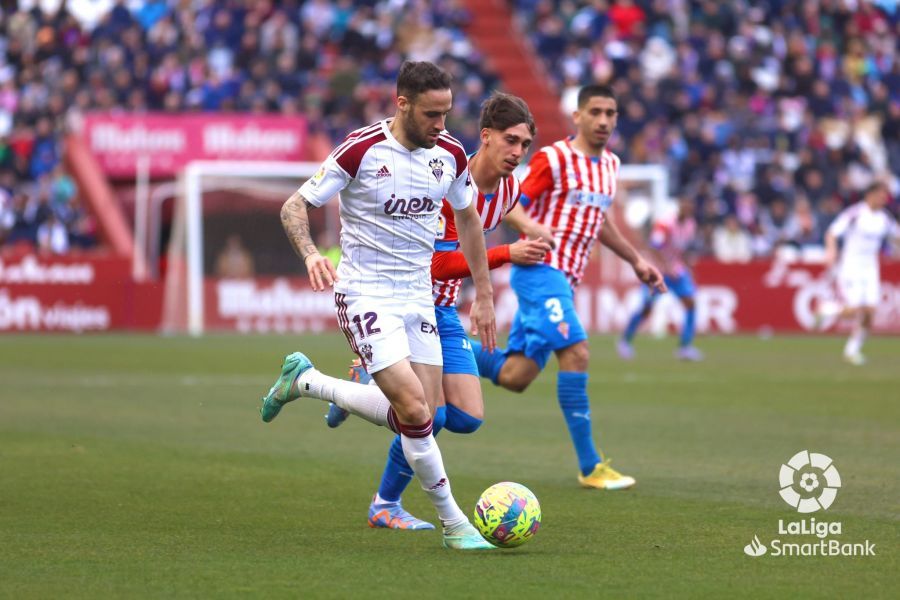 EN IMÁGENES: Así fue el encuentro entre el Sporting y el Albacete