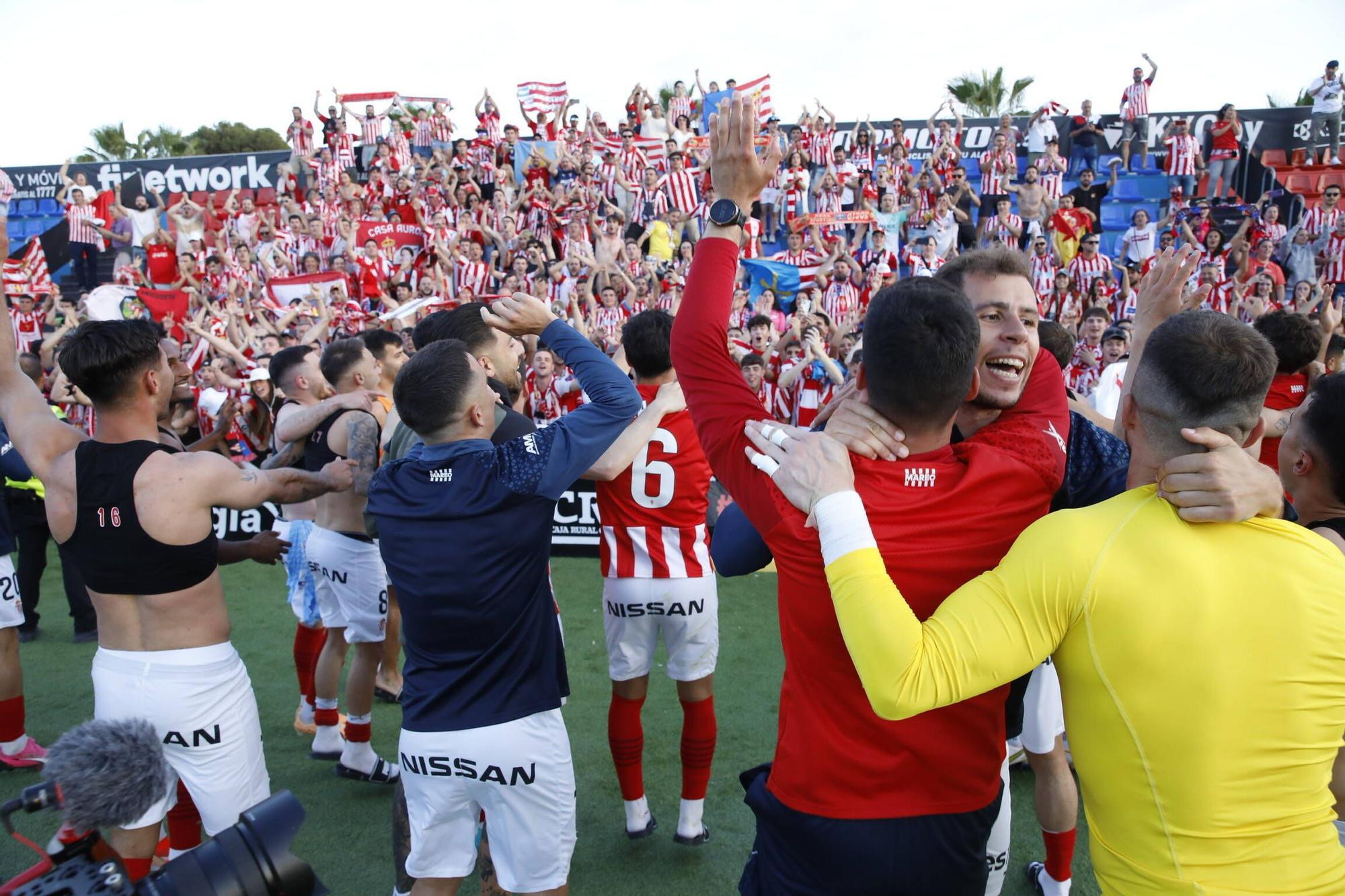 EN IMÁGENES: Así fue el partido entre el Eldense y el Sporting