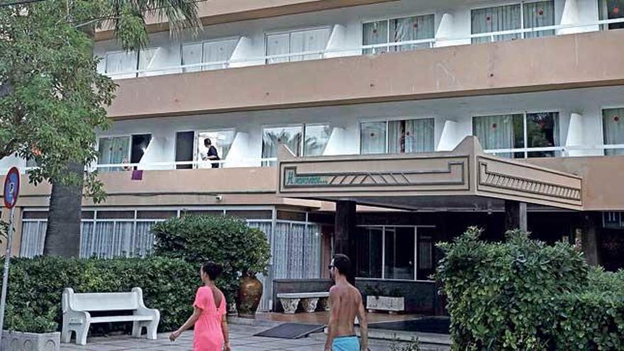 Hotel Honderos, en s´Arenal, donde ocurrieron los hechos.