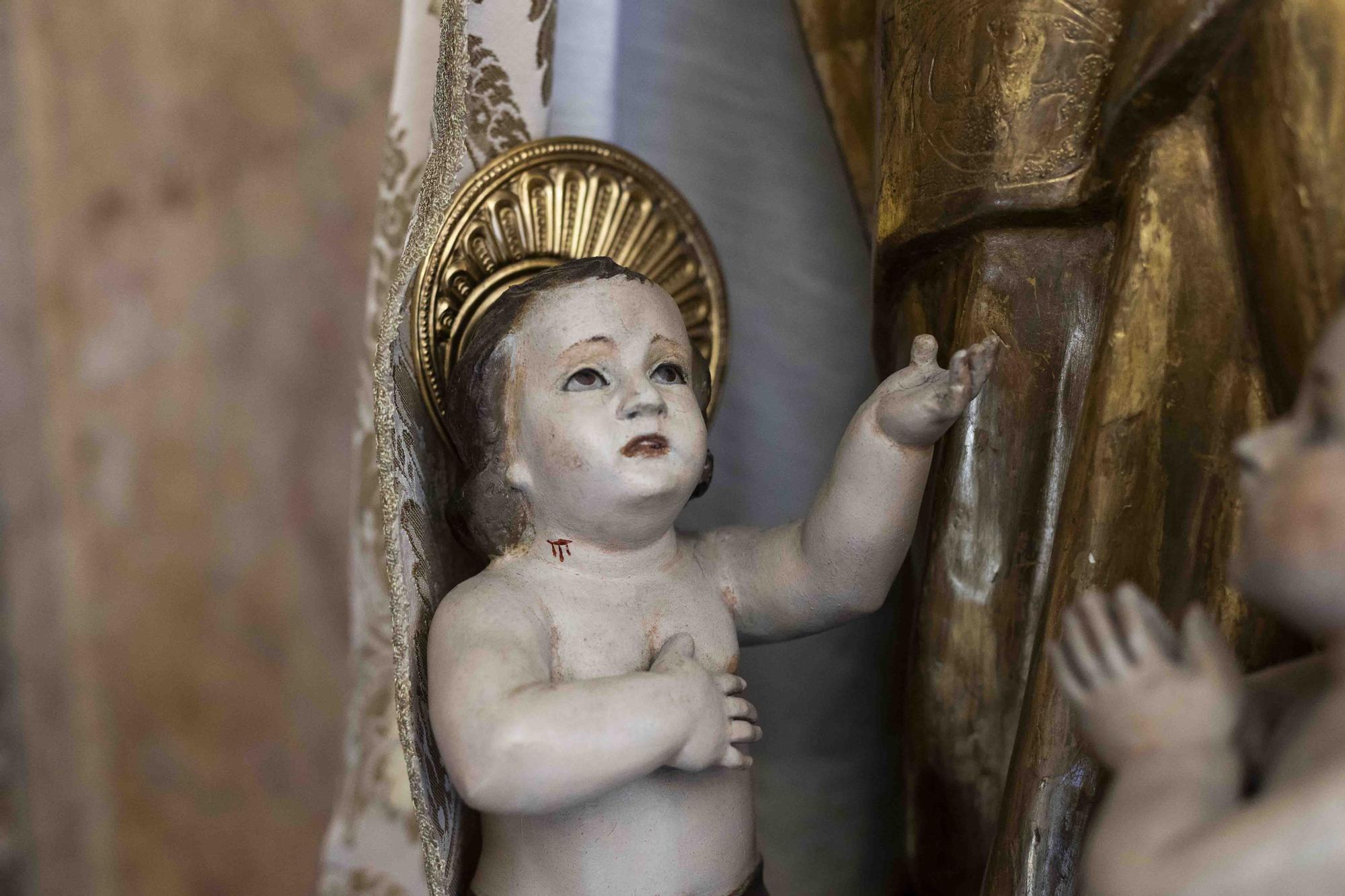 La Virgen de los Desamparados en el Ayuntamiento