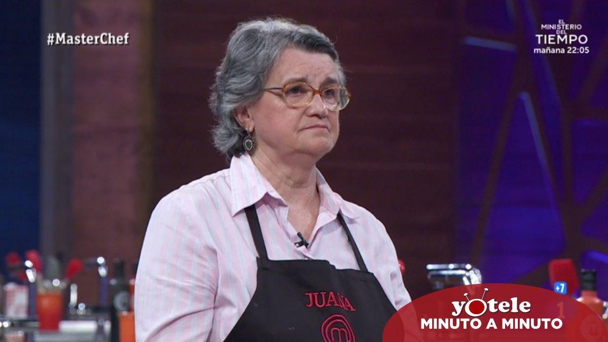 Juana, nueva expulsada de 'Masterchef 8'