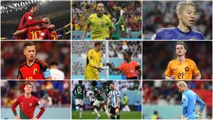 Los protagonistas de la primera jornada del Mundial