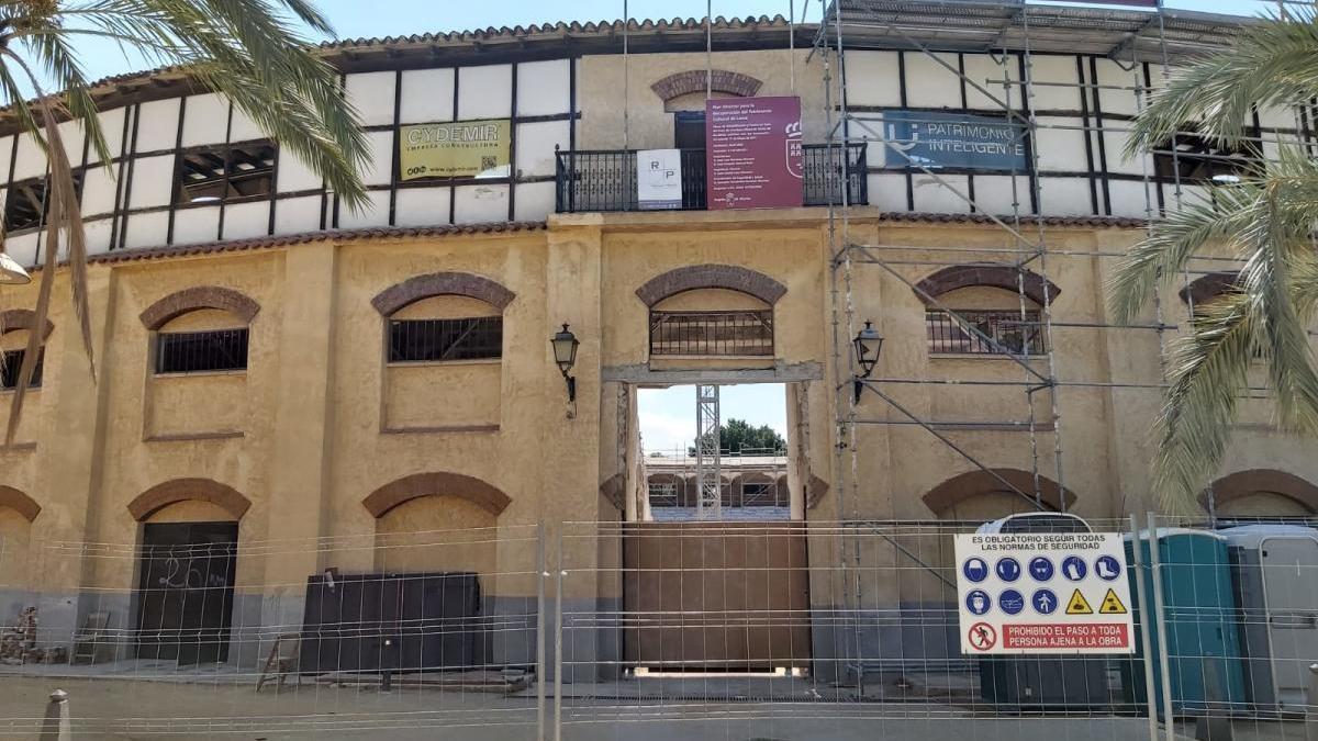 La plaza de toros de Lorca podría estar terminada a mediados de 2021