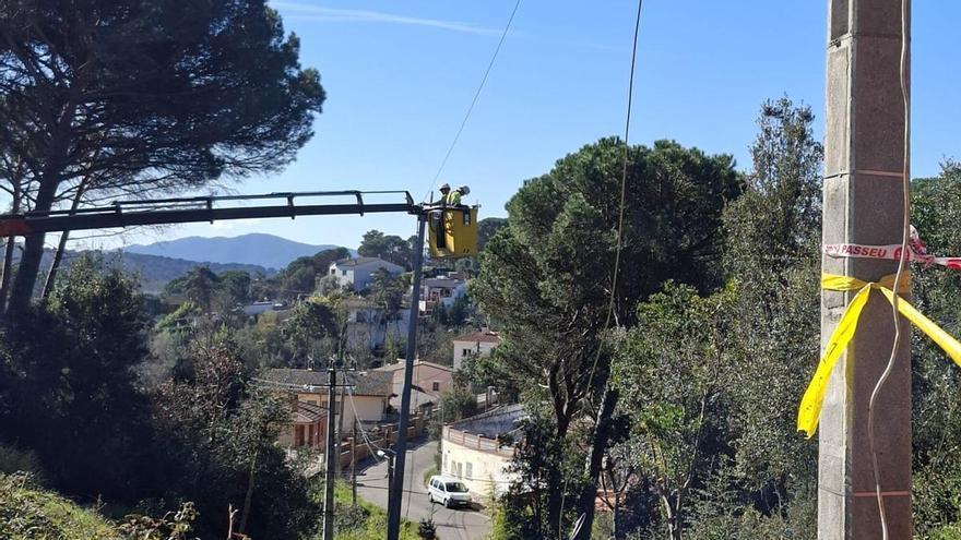 L'augment de dies amb risc d'incendi a les comarques gironines quadruplica les actuacions preventives d'Endesa