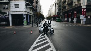 Archivo - Imagen de archivo de la Policía griega