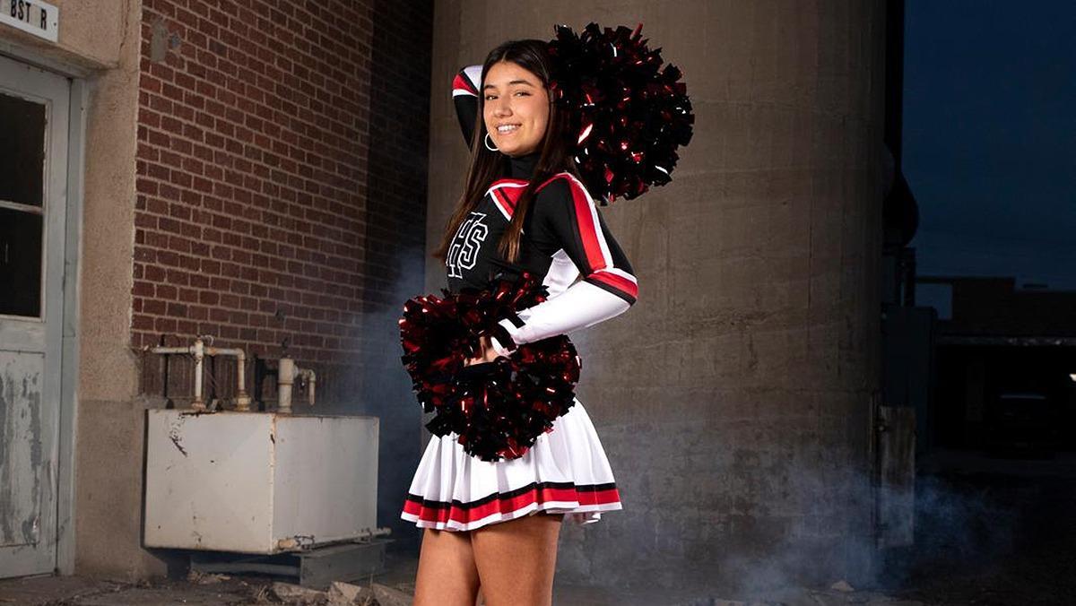 Abril, el curso pasado durante su estancia en Colorado.