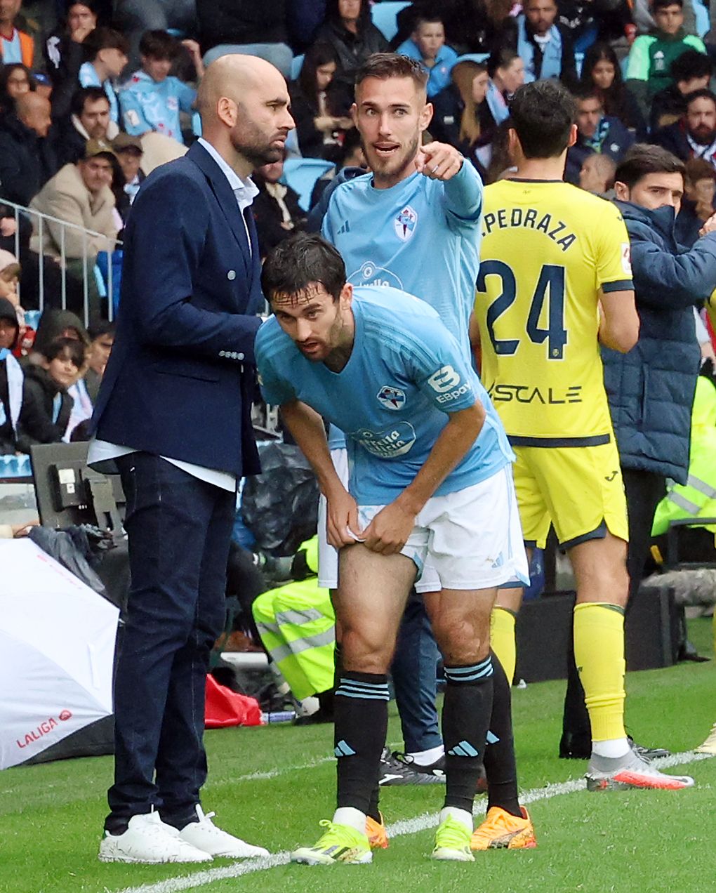 El Celta-Villarreal, en imágenes