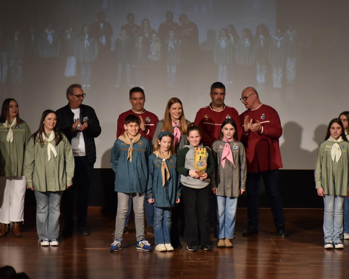 Bernat Aliño se llevó el primer premip en el apartado de solista infantil.