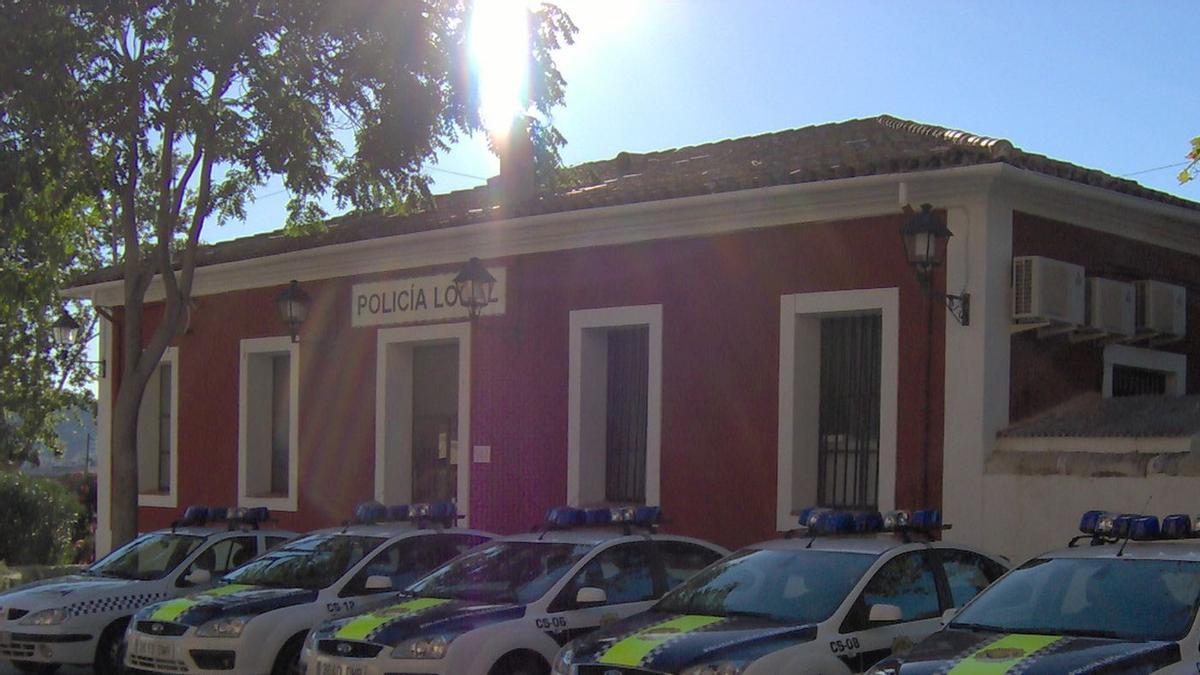 Imagen de archivo de la sede de la Policía Local de Benicàssim.