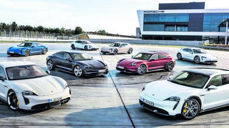Gama Porsche Taycan: una saga de infarto