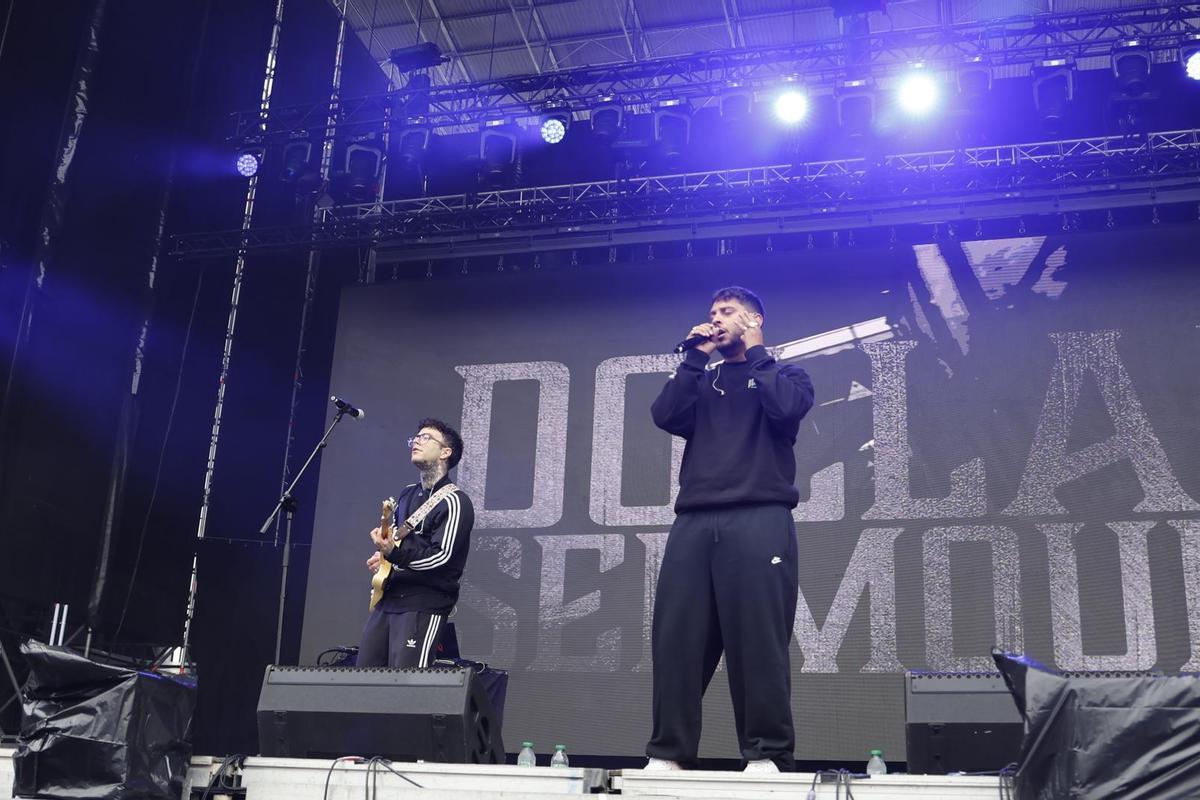 Dollar Selmouni durante su concierto en O Son do Camiño 2025