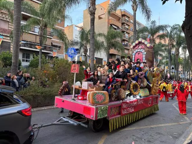 Las 12 carrozas del Año Nuevo Chino en Torrent