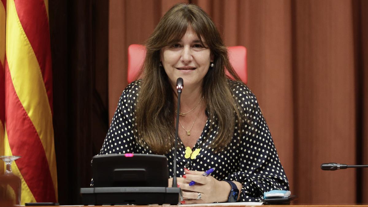 Presidenta del Parlament Laura Borrás