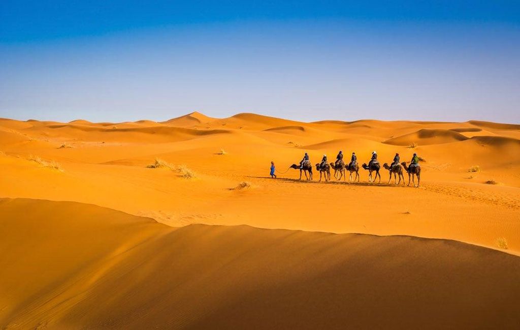 Tour por el desierto marroquí.