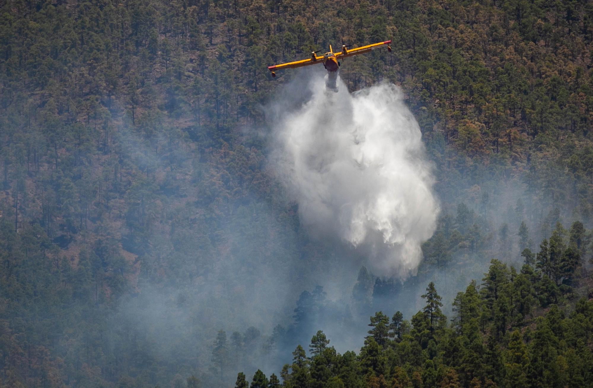 Incendio en Arico