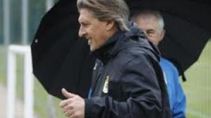 Sergio Egea, durante un entrenamiento.