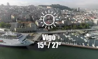 El tiempo en Vigo: previsión meteorológica para hoy, lunes 3 de junio