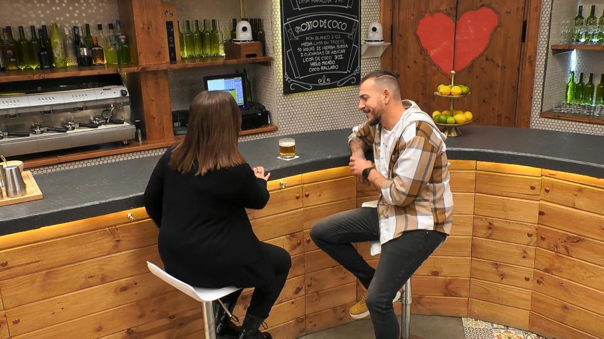 Jordi y Marga en su cita en 'First Dates'