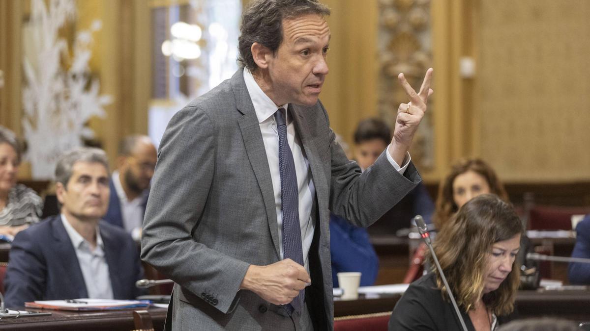 El portavoz adjunto de los socialistas en el Parlament, Marc Pons