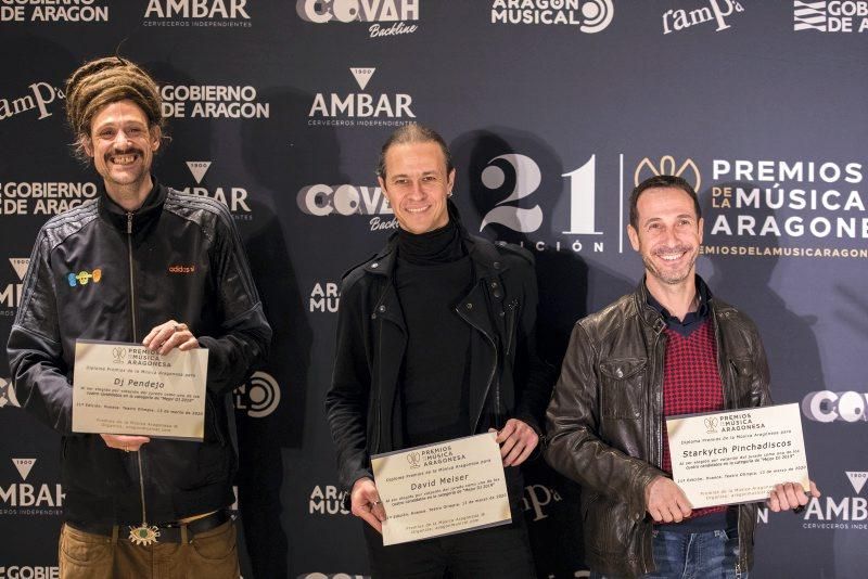 Presentación de los candidatos Premios Música Aragonesa